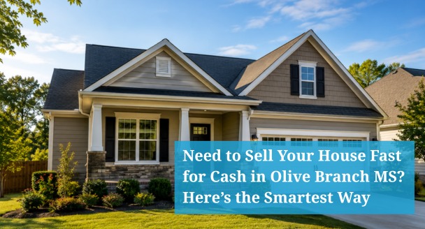 Sell my home for fast cash in Olive Branch MS